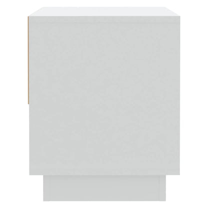 vidaXL Bedside Cabinet | White | Engineered Wood | 45 cm x 34 cm x 44 cm
