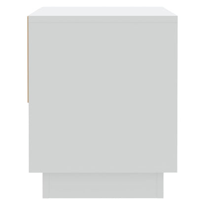 vidaXL Bedside Cabinets 2 pcs White 45x34x44 cm Engineered Wood