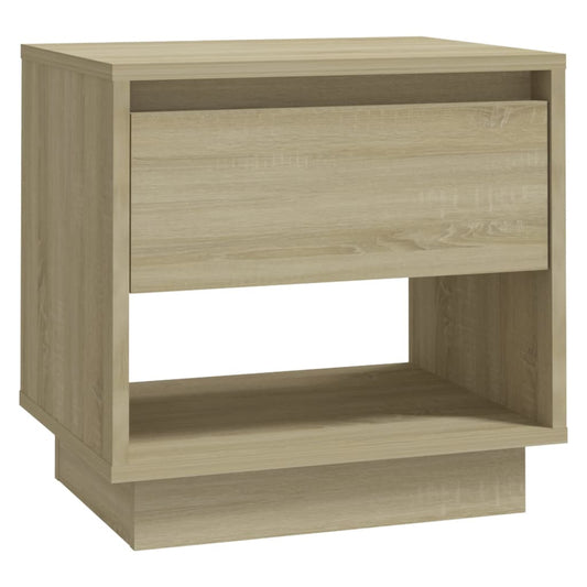 vidaXL Bedside Cabinet | Sonoma oak | Engineered wood | Bedside Cabinet