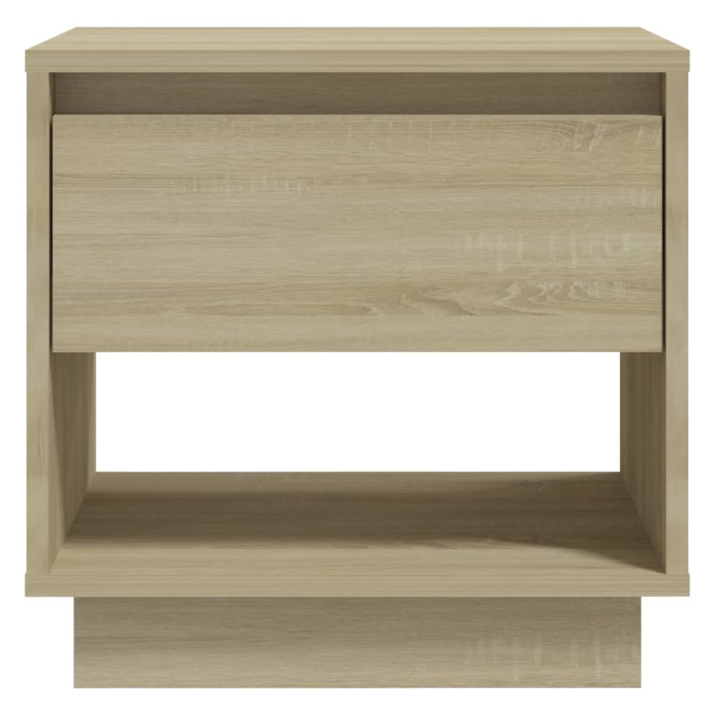 vidaXL Bedside Cabinet | Sonoma oak | Engineered wood | Bedside Cabinet
