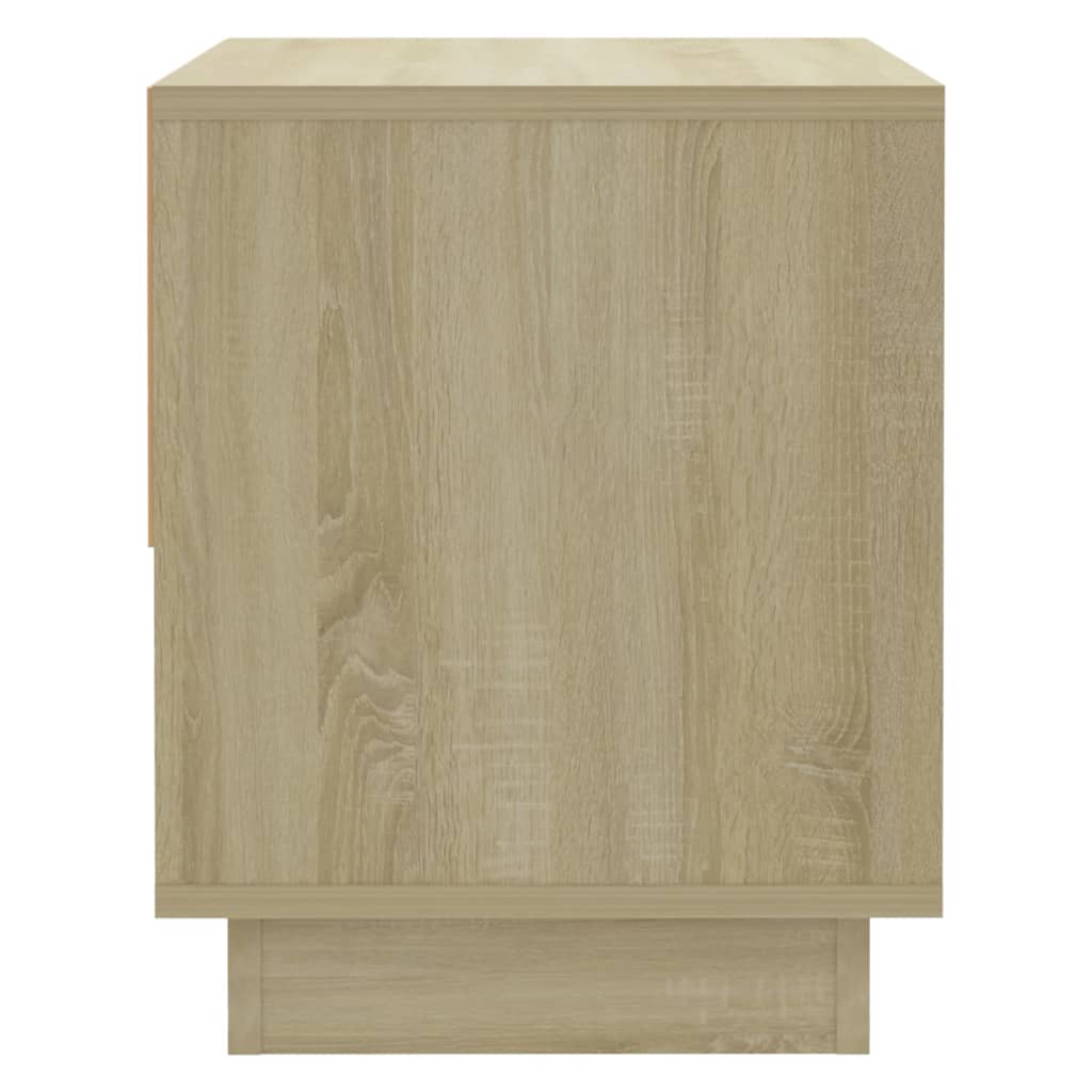 vidaXL Bedside Cabinet | Sonoma oak | Engineered wood | Bedside Cabinet