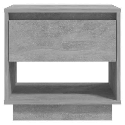 vidaXL Bedside Cabinets 2 pcs Concrete Grey 45x34x44 cm Engineered Wood