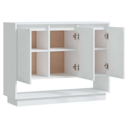 809530 vidaXL Sideboard White 97x31x75 cm Engineered Wood