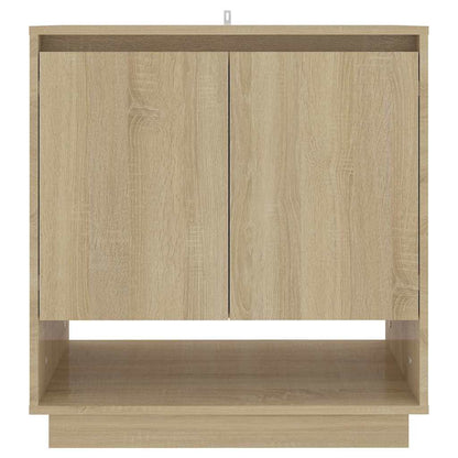 809542 vidaXL Sideboard Sonoma Oak 70x41x75 cm Engineered Wood