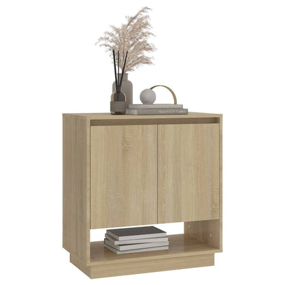 vidaXL Sideboard Sonoma Oak 70x41x75 cm Engineered Wood
