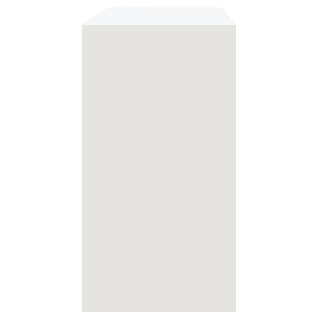 809566 vidaXL Console Table White 89x41x76,5 cm Engineered Wood