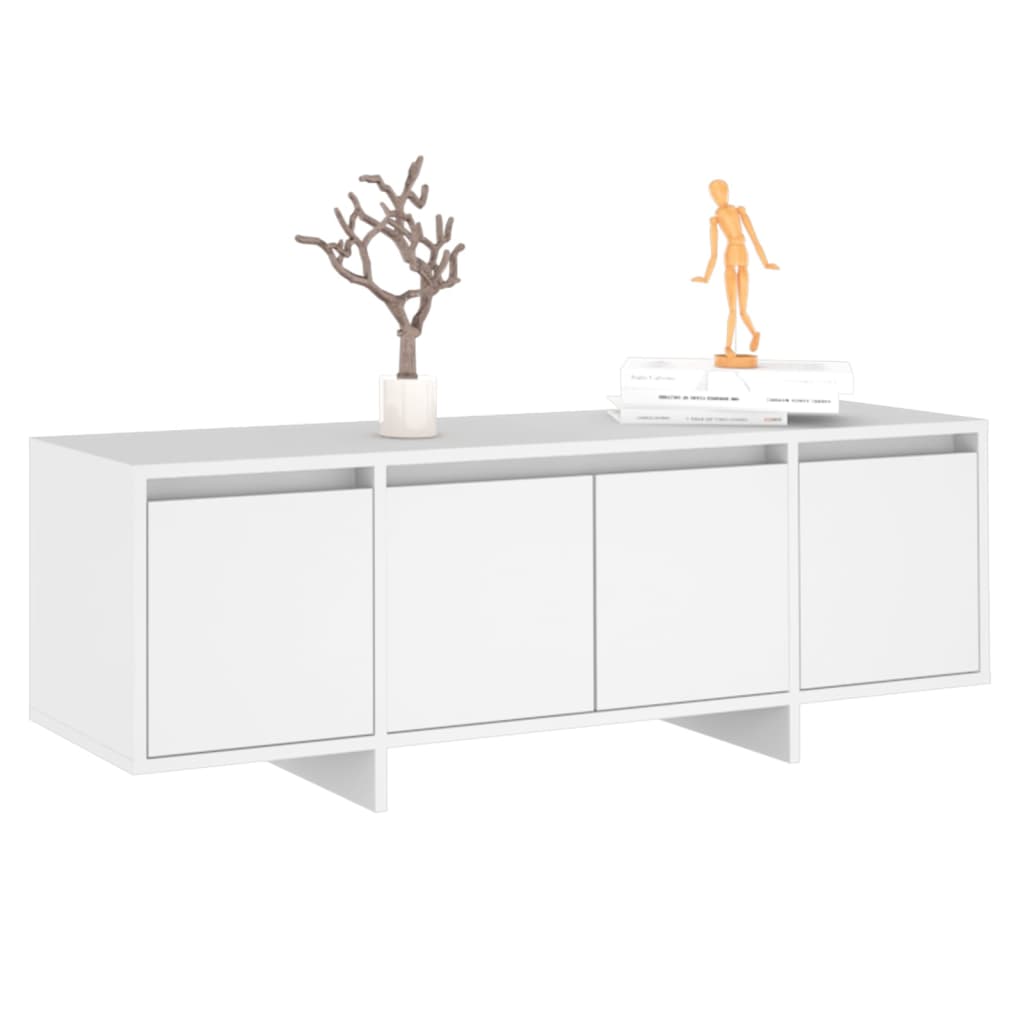 vidaXL TV Cabinet White 120x30x40.5 cm Engineered Wood