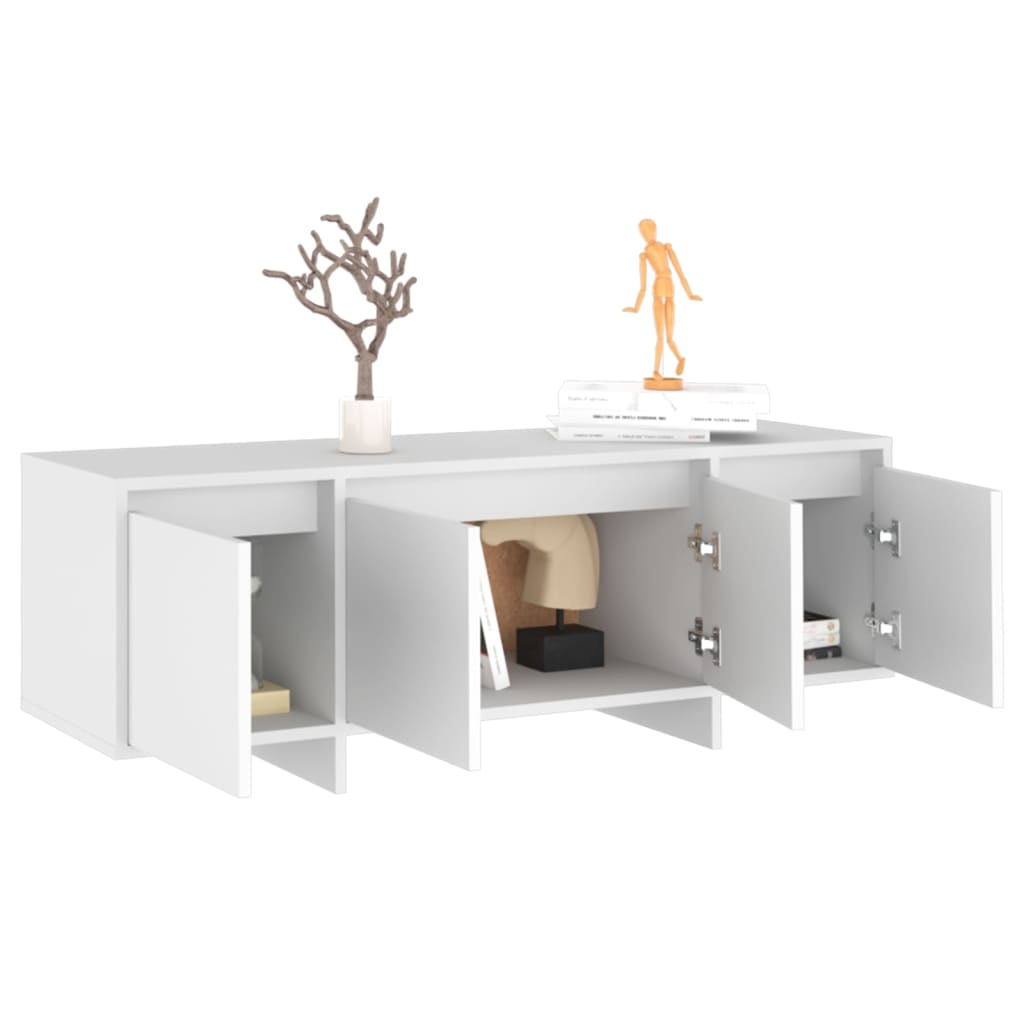 vidaXL TV Cabinet White 120x30x40.5 cm Engineered Wood