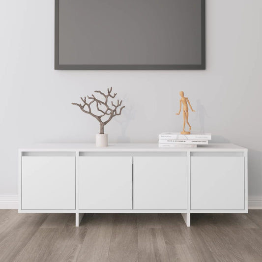 809575 vidaXL TV Cabinet White 120x30x40,5 cm Engineered Wood