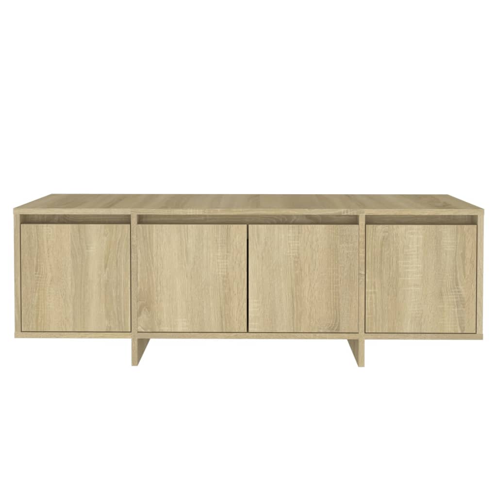vidaXL TV Cabinet Sonoma Oak 120x30x40.5 cm Engineered Wood