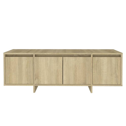 vidaXL TV Cabinet Sonoma Oak 120x30x40.5 cm Engineered Wood