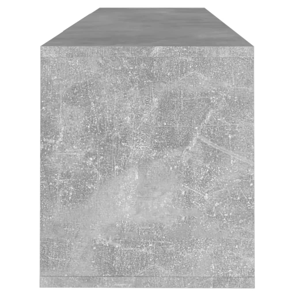vidaXL TV Cabinet Concrete Grey 120x30x40.5 cm Engineered Wood