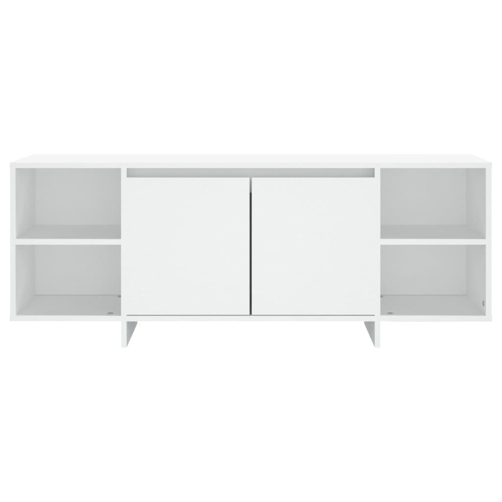 vidaXL TV Cabinet White 130x35x50 cm Engineered Wood
