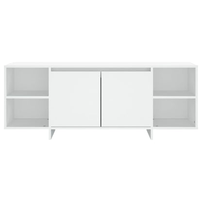 vidaXL TV Cabinet White 130x35x50 cm Engineered Wood