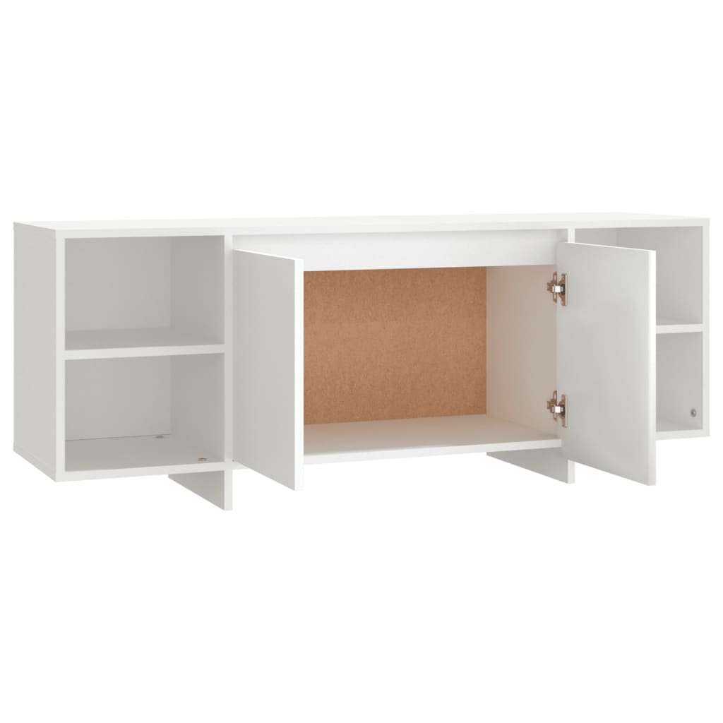 vidaXL TV Cabinet White 130x35x50 cm Engineered Wood