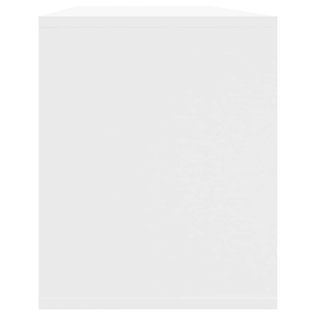 vidaXL TV Cabinet White 130x35x50 cm Engineered Wood