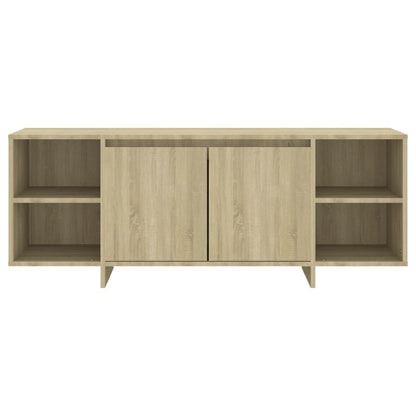vidaXL TV Cabinet Sonoma Oak 130x35x50 cm Engineered Wood