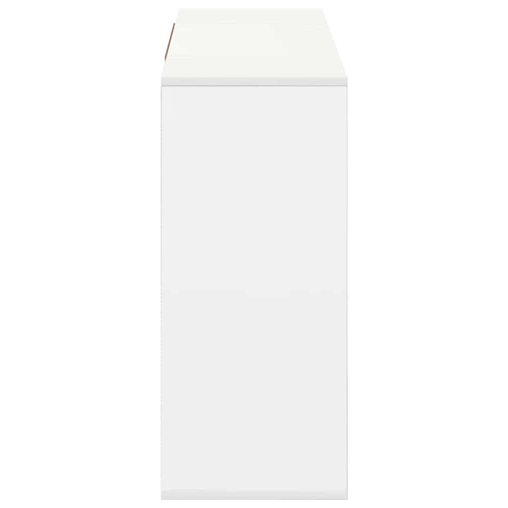 vidaXL Sideboard White 120x30x75 cm Engineered Wood