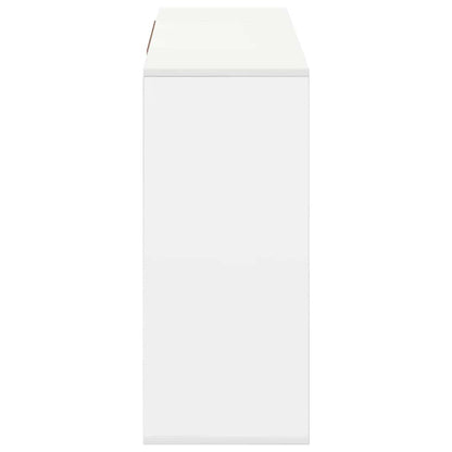 vidaXL Sideboard White 120x30x75 cm Engineered Wood