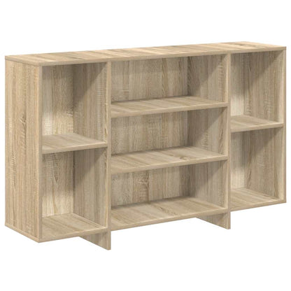 vidaXL Sideboard Sonoma Oak 120x30x75 cm Engineered Wood