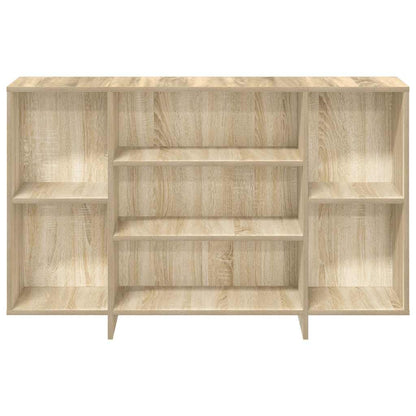 vidaXL Sideboard Sonoma Oak 120x30x75 cm Engineered Wood