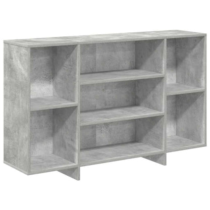 809624 vidaXL Sideboard Concrete Grey 120x30x75 cm Engineered Wood
