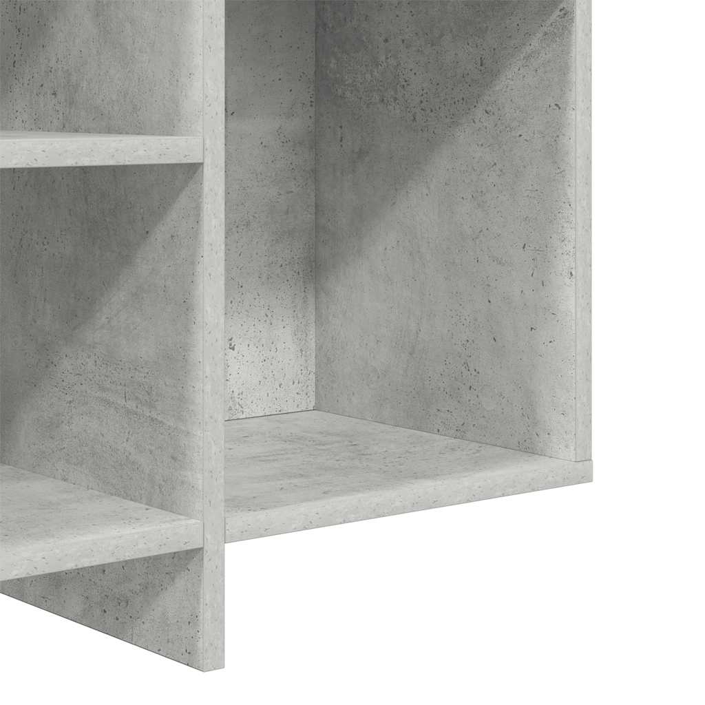 vidaXL Sideboard Concrete Grey 120x30x75 cm Engineered Wood