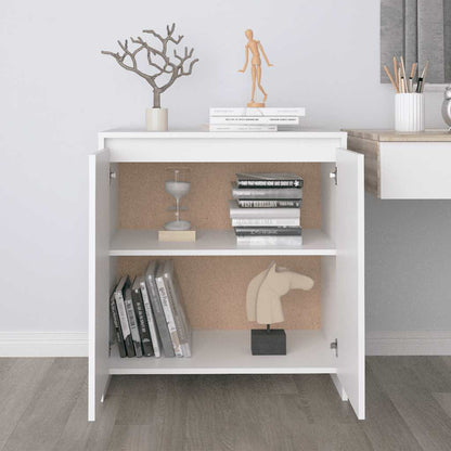 vidaXL Sideboard White 70x41x75 cm Engineered Wood