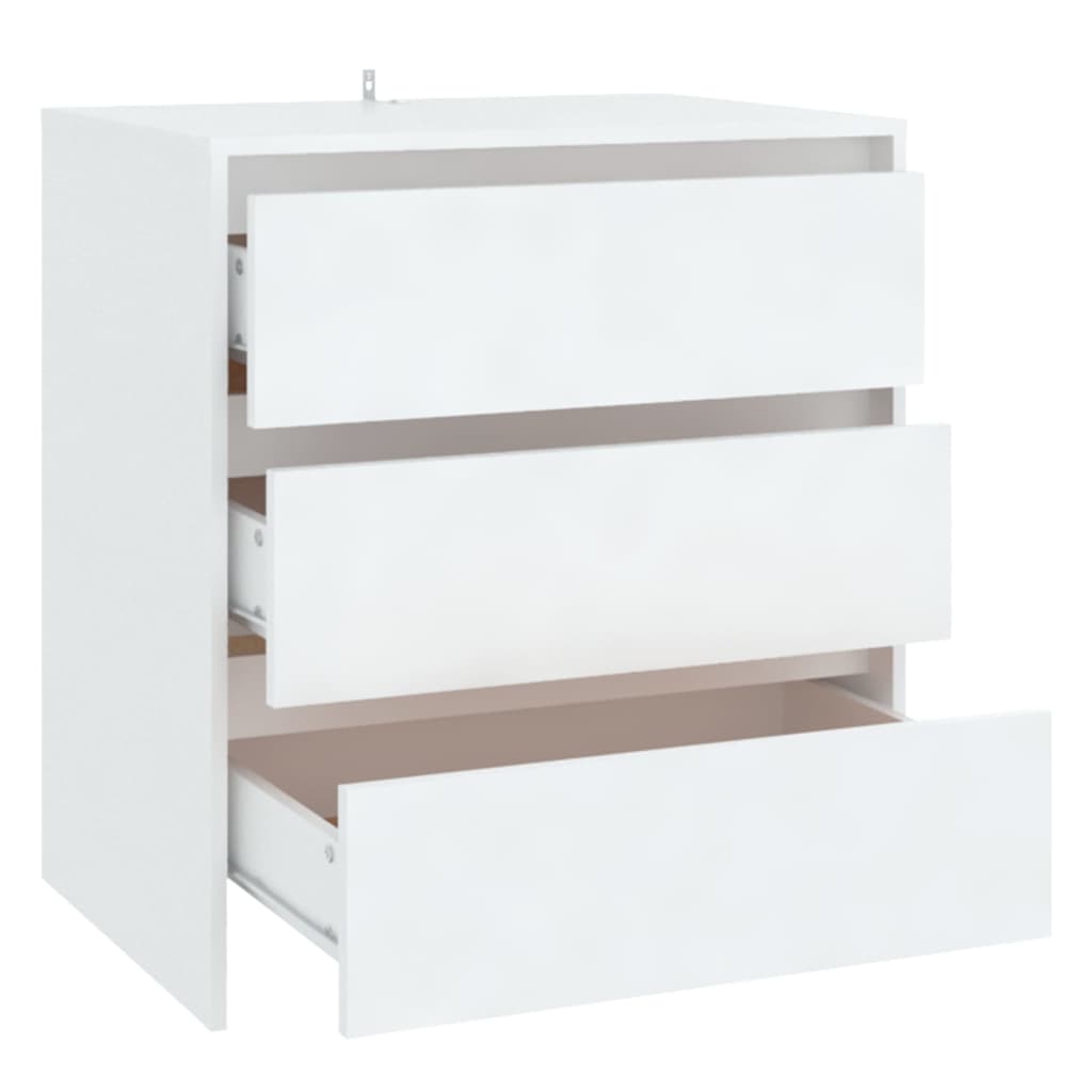 vidaXL Sideboard White 70x41x75 cm Engineered Wood