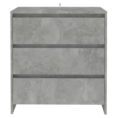 vidaXL Sideboard Concrete Grey 70x41x75 cm Engineered Wood