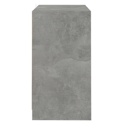vidaXL Sideboard Concrete Grey 70x41x75 cm Engineered Wood