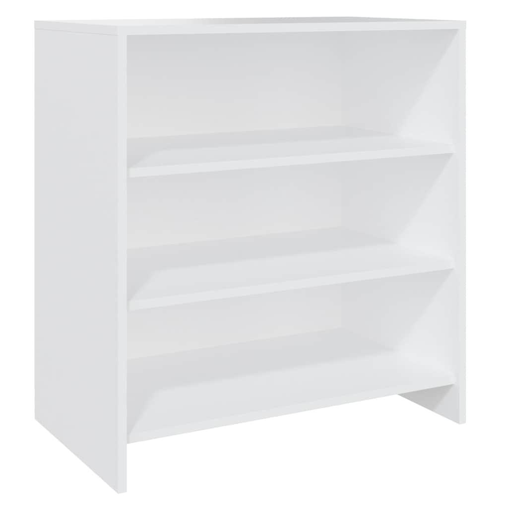 vidaXL Sideboard White 70x40.5x75 cm Engineered Wood