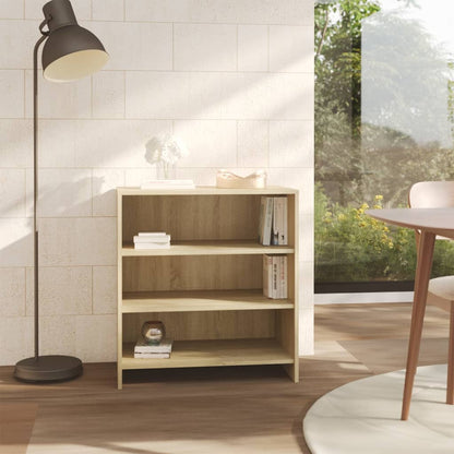 vidaXL Sideboard Sonoma Oak 70x40.5x75 cm Engineered Wood