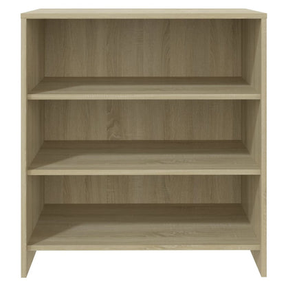 vidaXL Sideboard Sonoma Oak 70x40.5x75 cm Engineered Wood
