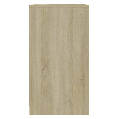 vidaXL Sideboard Sonoma Oak 70x40.5x75 cm Engineered Wood