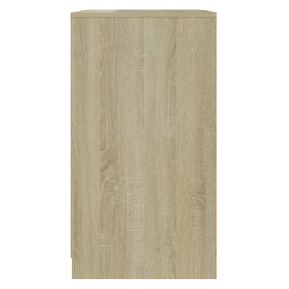 vidaXL Sideboard Sonoma Oak 70x40,5x75 cm Engineered Wood