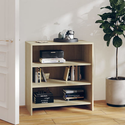 vidaXL Sideboard Sonoma Oak 70x40.5x75 cm Engineered Wood