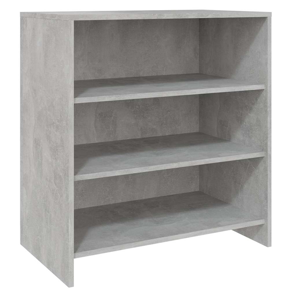 vidaXL Sideboard Concrete Grey 70x40,5x75 cm Engineered Wood