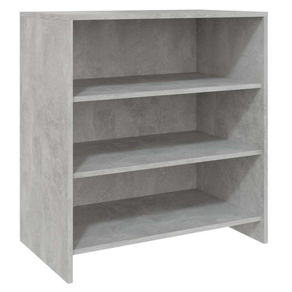 vidaXL Sideboard Concrete Grey 70x40,5x75 cm Engineered Wood