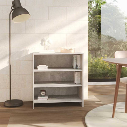 vidaXL Sideboard Concrete Grey 70x40,5x75 cm Engineered Wood