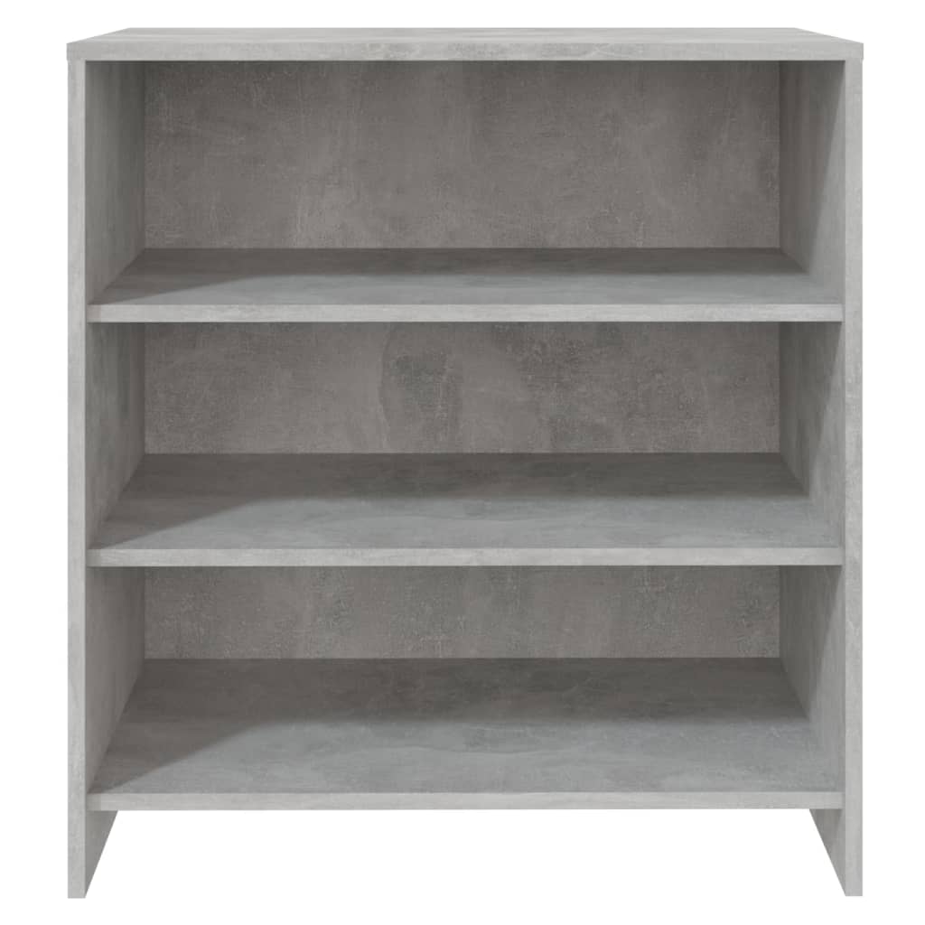 vidaXL Sideboard Concrete Grey 70x40.5x75 cm Engineered Wood