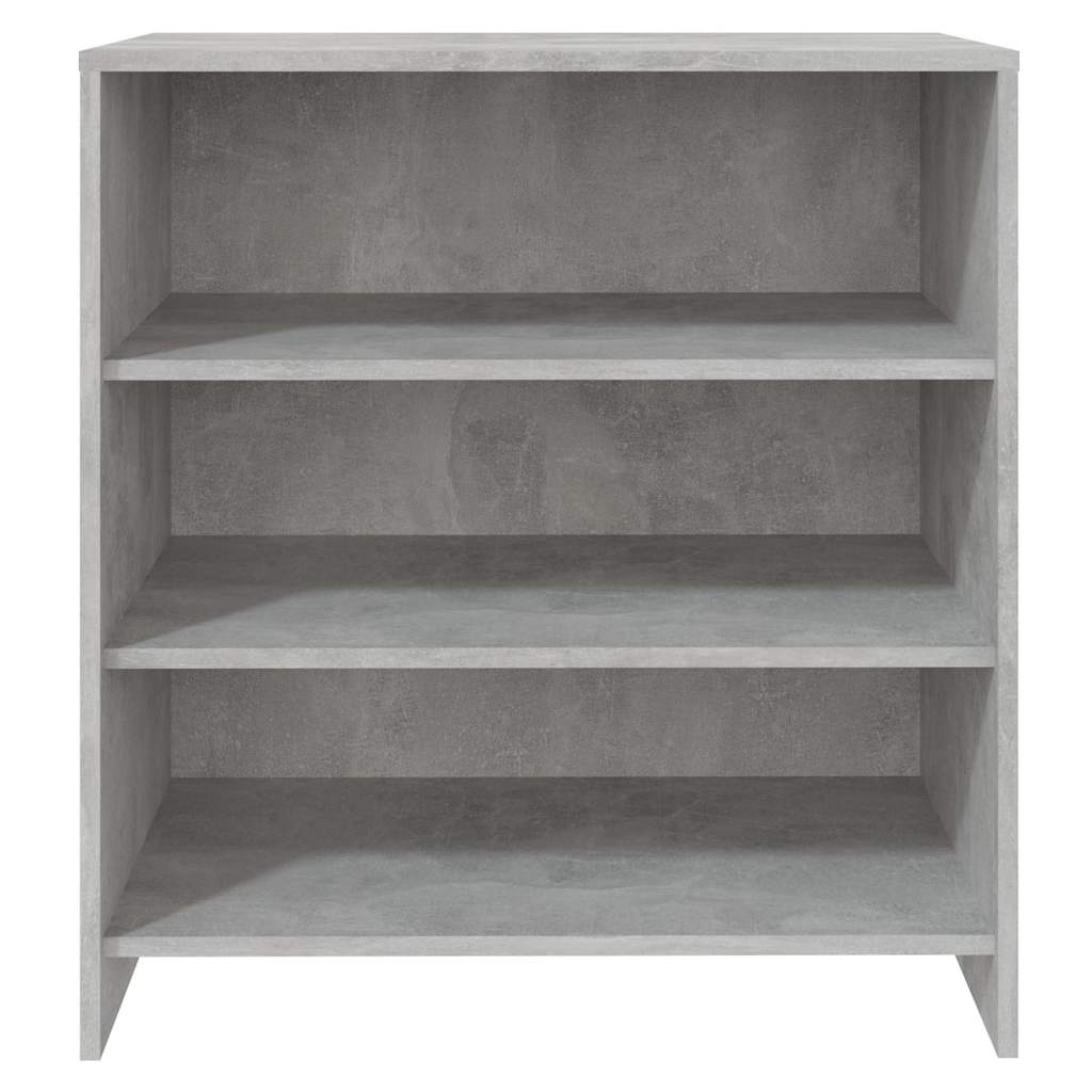 vidaXL Sideboard Concrete Grey 70x40,5x75 cm Engineered Wood