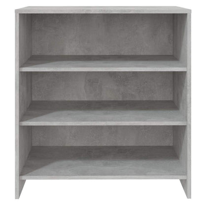vidaXL Sideboard Concrete Grey 70x40,5x75 cm Engineered Wood
