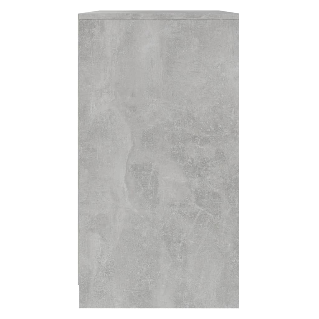 vidaXL Sideboard Concrete Grey 70x40.5x75 cm Engineered Wood