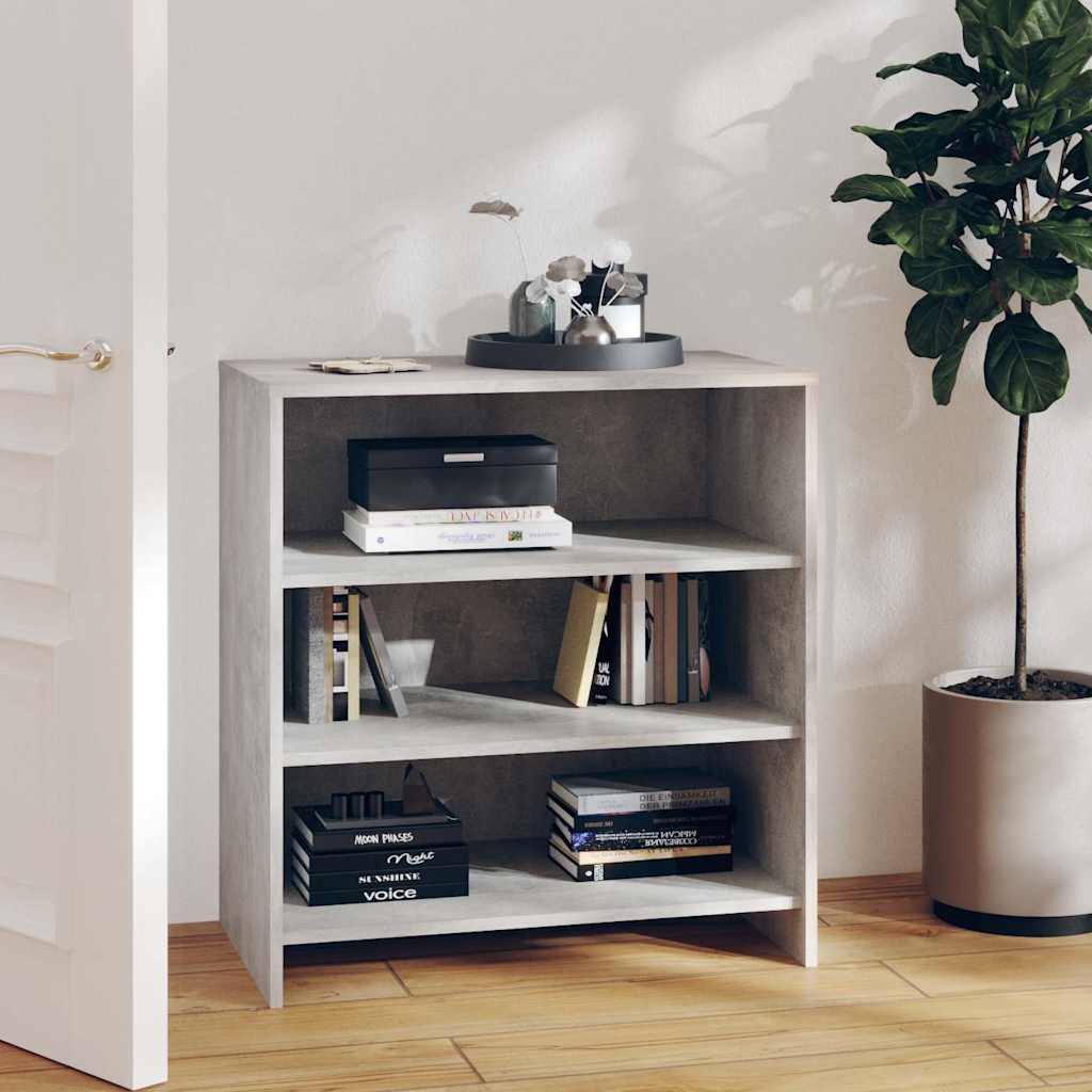 vidaXL Sideboard Concrete Grey 70x40,5x75 cm Engineered Wood