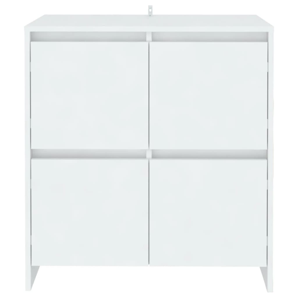 vidaXL Sideboard White 70x41x75 cm Engineered Wood