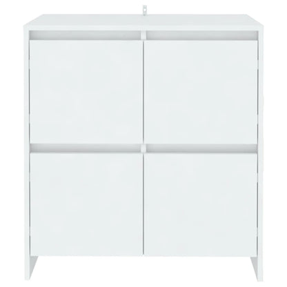 vidaXL Sideboard White 70x41x75 cm Engineered Wood