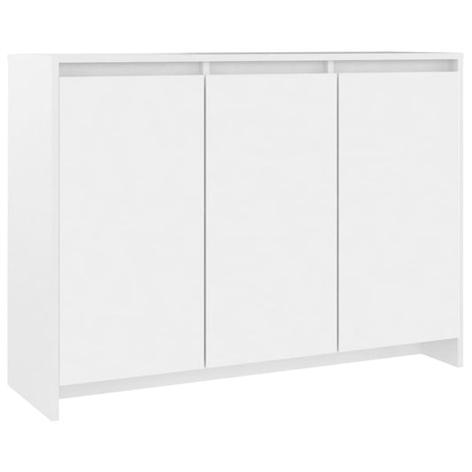 vidaXL Sideboard White 102x33x75 cm Engineered Wood