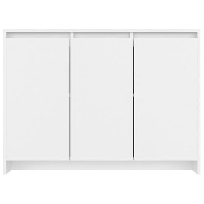 vidaXL Sideboard White 102x33x75 cm Engineered Wood