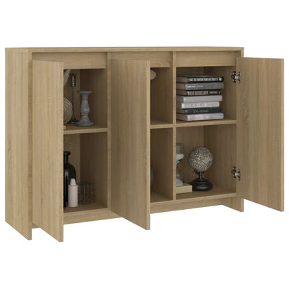 vidaXL Sideboard | Sonoma Oak | Engineered Wood | Medium | Sideboard
